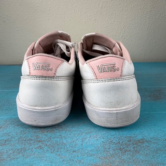 VANS White & Pink Lowland Cpmfy Cush Sneakers Womens Size 8,5 - Picture 5 of 10